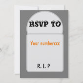 ダークネスのプリンス ドラキュラ 招待状 (裏面)