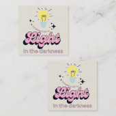 ダークネスカード/勇気付けられるカード ノートカード (正面/裏面)