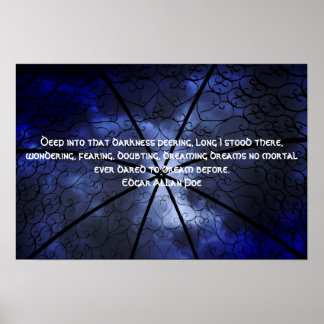 ダークネスガゼボ – エドガー・アレン・ポー ポスター