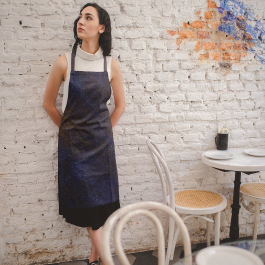 ダークネスブルー エプロン