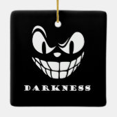 ダークネスモンスター顔 セラミックオーナメント (裏面)