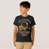 ダークネス旧友太陽の皆既日食2024ああ Tシャツ (正面フル)