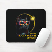 ダークネス私の友太陽の友Eclipse 2024年4月8日ファンズ マウスパッド (マウス)