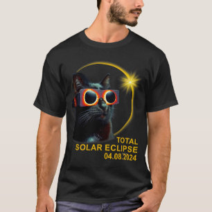 ダークネス私の友太陽の友Eclipse 2024年4月8日ファンズ Tシャツ