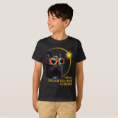 ダークネス私の友太陽の友Eclipse 2024年4月8日ファンズ Tシャツ (正面フル)