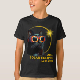 ダークネス私の友太陽の友Eclipse 2024年4月8日ファンズ Tシャツ