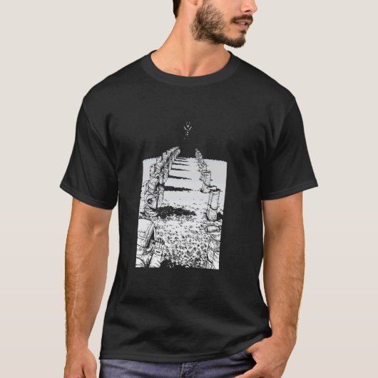 ダークネス ゴス ホラー Tシャツ (正面)