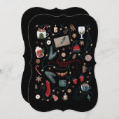 ダークハイゲクリスマスグリーティングカード (正面/裏面)