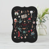 ダークハイゲクリスマスグリーティングカード (スタンド正面)