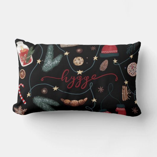 ダークハイゲクリスマス ランバークッション (正面)