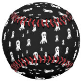 ダークハロウィンの幽霊 ソフトボール (裏面)