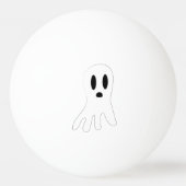 ダークハロウィンの幽霊 卓球ボール (裏面)