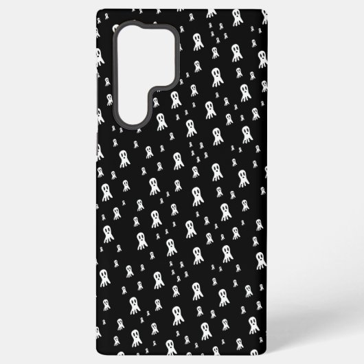 ダークハロウィンの幽霊 SAMSUNG GALAXYケース (裏面)