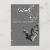 ダークハロウィーングラムこうもり&ダイヤモンド結婚ズ詳細 エンクロージャーカード (正面)