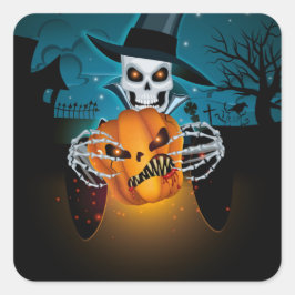 ダークハロウィーンセメンテリー スクエアシール
