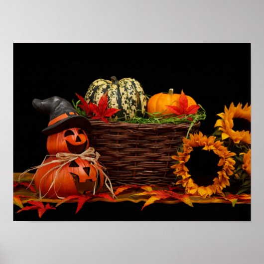 ダークハロウィーンデザインポスター ポスター (正面)