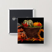 ダークハロウィーンデザイン 缶バッジ (正面&裏面)