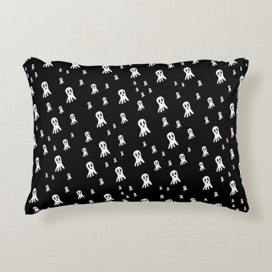 ダークハロウィーン幽霊 アクセントクッション (正面)