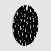 ダークハロウィーン幽霊 オーナメント (正面)