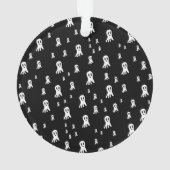 ダークハロウィーン幽霊 オーナメント (裏面)