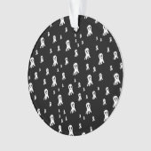 ダークハロウィーン幽霊 オーナメント (正面)