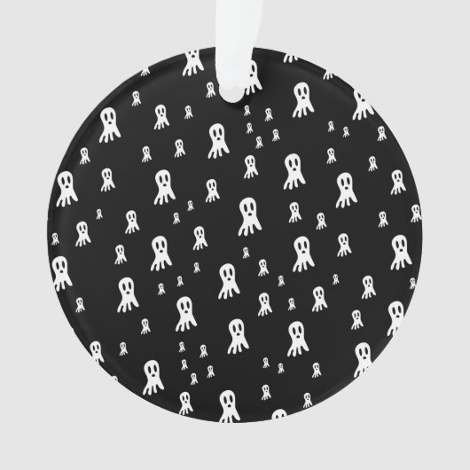 ダークハロウィーン幽霊 オーナメント (正面)