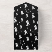 ダークハロウィーン幽霊 オールインワン招待状 (外側)