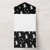 ダークハロウィーン幽霊 オールインワン招待状 (内側)