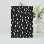 ダークハロウィーン幽霊 サンキューカード (スタンド正面)