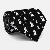 ダークハロウィーン幽霊 ネクタイ (ロール)