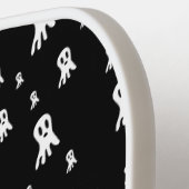 ダークハロウィーン幽霊 ピックルボールラケット (左詳細)