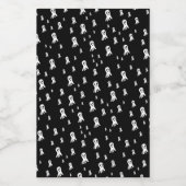 ダークハロウィーン幽霊 フードラベル (シングルラベル)