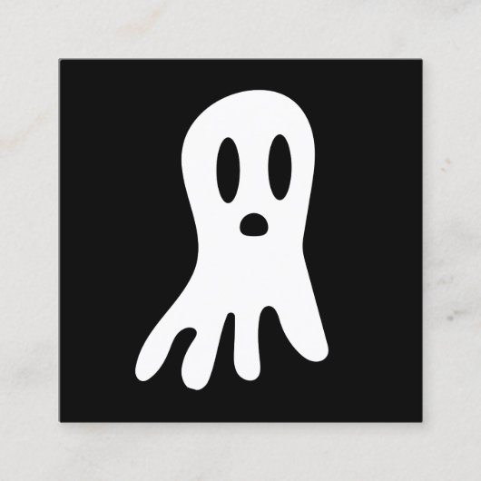 ダークハロウィーン幽霊 割引カード (正面)