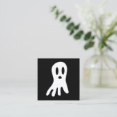 ダークハロウィーン幽霊 割引カード (スタンド正面)