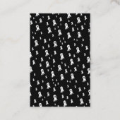 ダークハロウィーン幽霊 名刺 (正面)