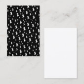 ダークハロウィーン幽霊 名刺 (正面/裏面)