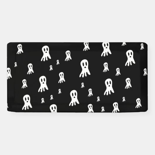ダークハロウィーン幽霊 横断幕 (横)
