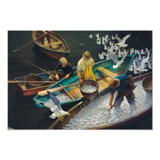 ダークハーバーフィッシャーバイニェルコンバーズワイエス フォトプリント            (正面)