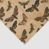 ダークバタフライヴィンテージステンド紙デコパージュ 薄葉紙 (詳細)