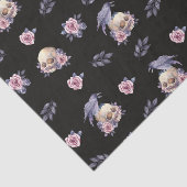 ダークバラレイベンスカルハロウィーンティッシュペーパー 薄葉紙 (詳細)