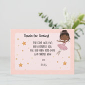 ダークバレリーナサンキューカード サンキューカード (スタンド正面)