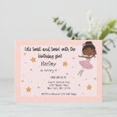 ダークバレリーナパーティの招待状 招待状 (スタンド正面)