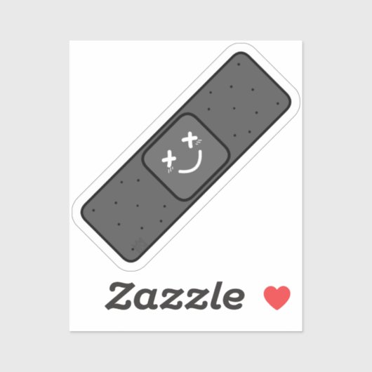 ダークバンドエイド シール (シート)