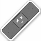 ダークバンドエイド シール (正面)