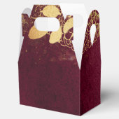 ダークバーガンディー＆ゴールド フェイバーボックス (オープン)