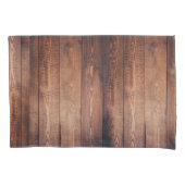 ダークバーンウッド 枕カバー (正面左)