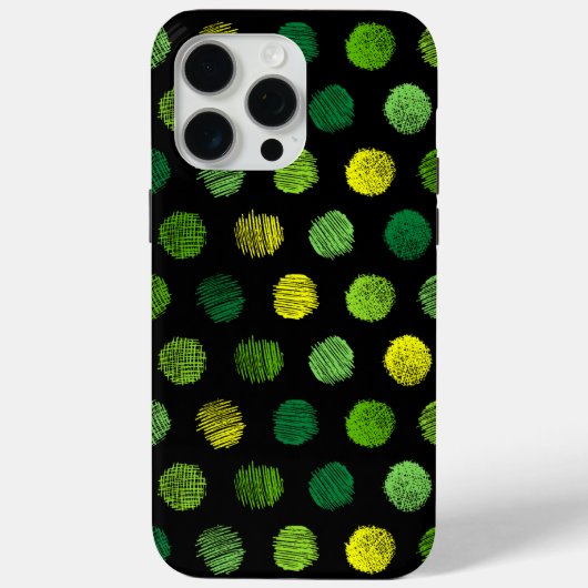 ダークパカラフルターンiPhone 14 Pro最大ケース Case-Mate iPhoneケース (裏面)