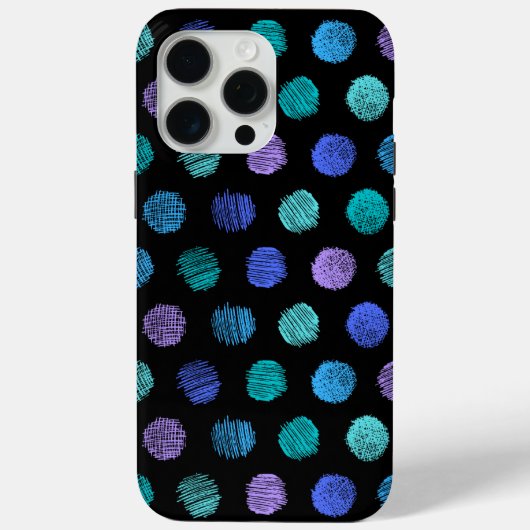 ダークパカラフルターンiPhone 14 Pro最大ケース Case-Mate iPhoneケース (裏面)