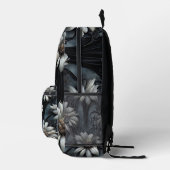 ダークパーソナライズされたガーデン印刷バックパック プリントバックパック (右)