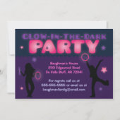 ダークパーティの招待状 招待状 (裏面)